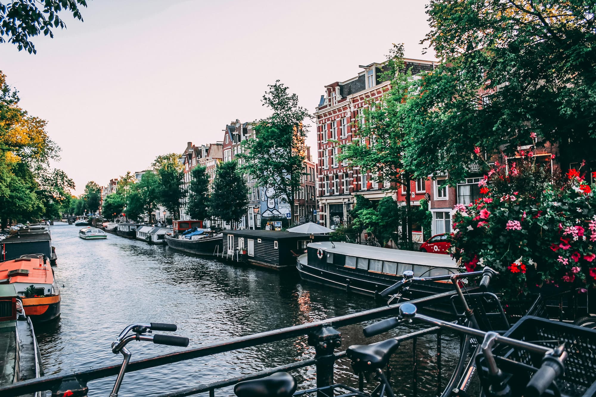 Amsterdam, Brussels and Paris